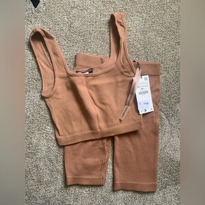 Zara Biker Short Set
